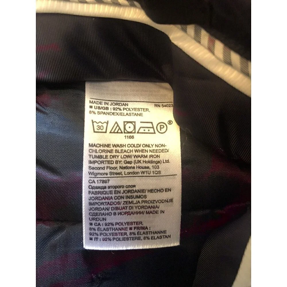 Banana Republic Womens Size 4 Avery Pants Multicolor Floral